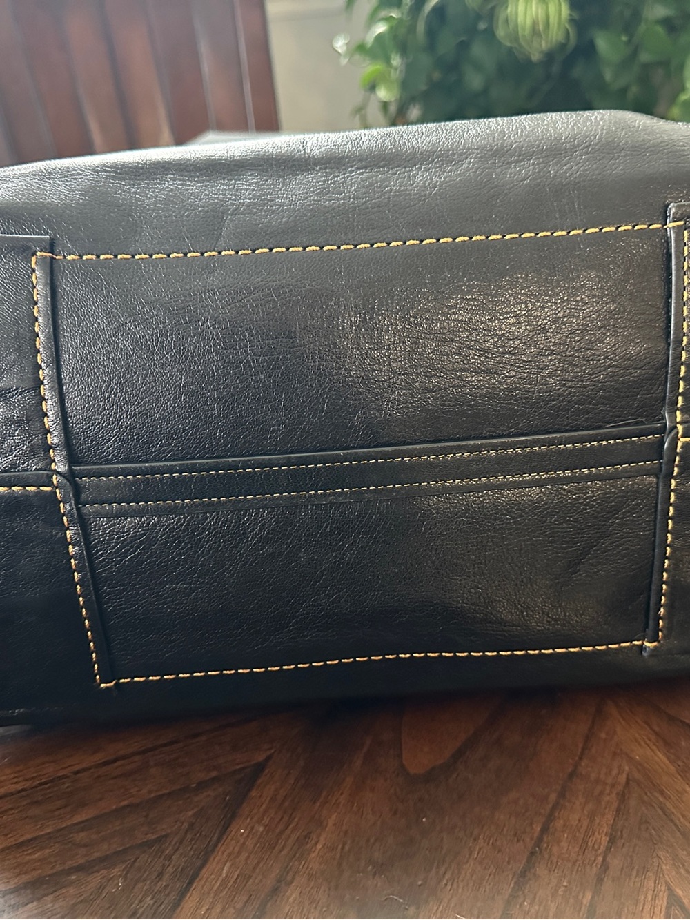 Coach Large Black 1941 Outlaw Satchel with gold tone hardware - Picture 8 of 16
